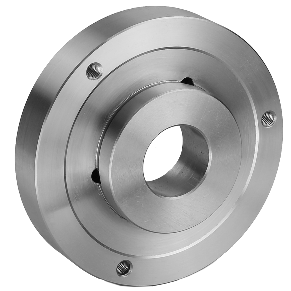 Fully Machined Steel Adapter for 12" Adjustable Chucks, L0 Spindle Mount