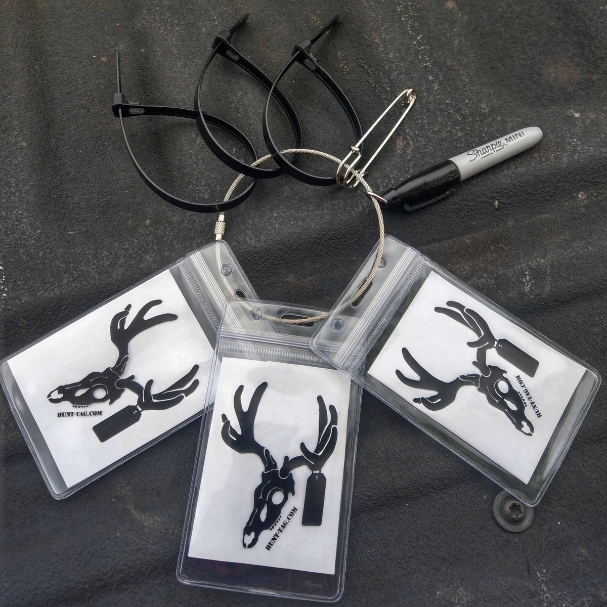 Weatherproof Hunting Tag System for Paper Tagging HuntTag