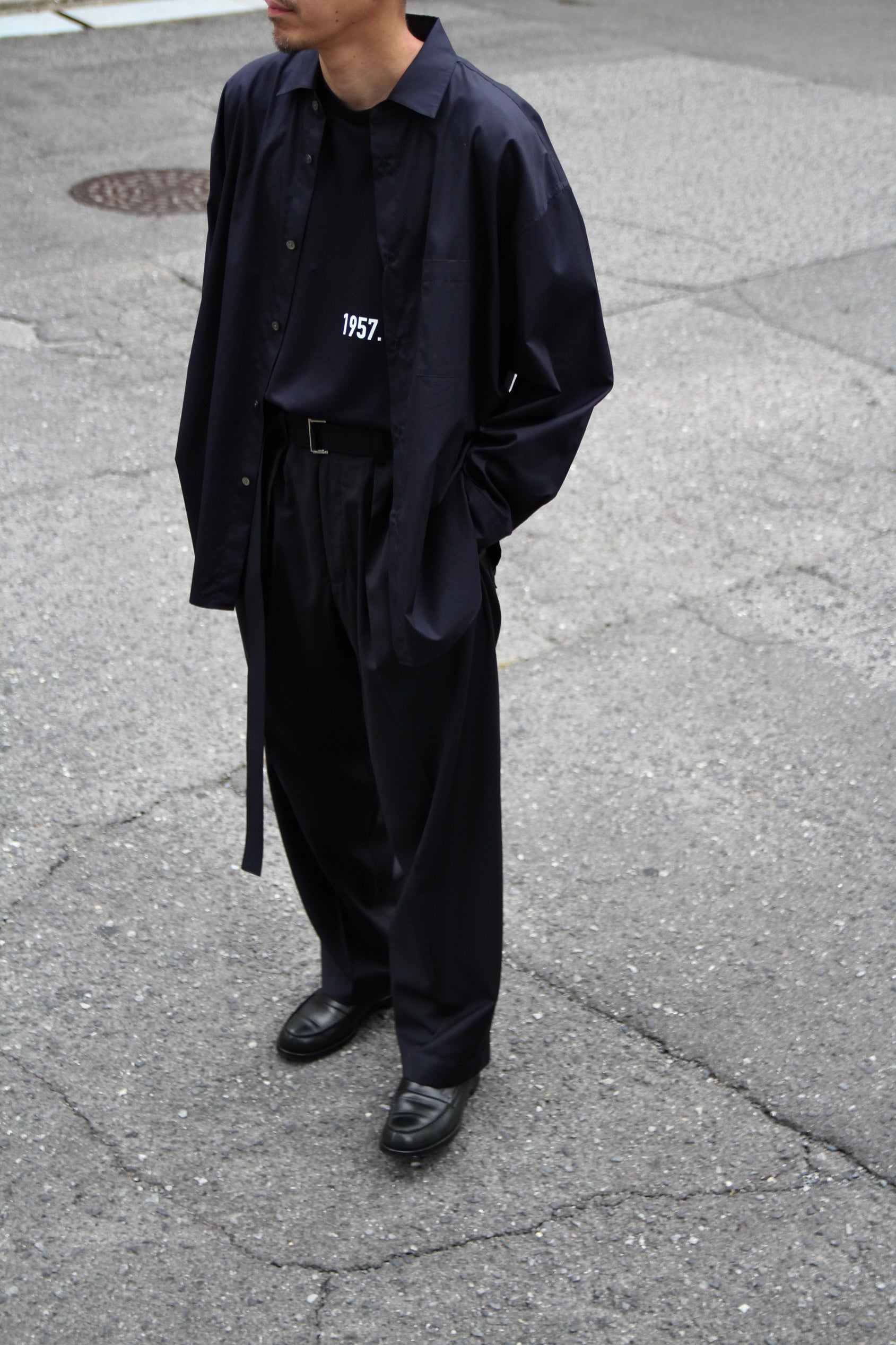 stein(シュタイン) / OVERSIZED DOWN PAT SHIRT 