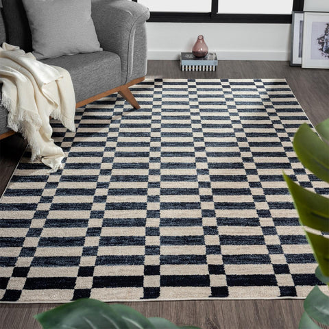 luxe weavers geometric rug