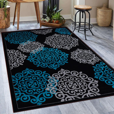 Luxe weavers modern area rug