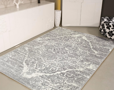 black and white oriental rug