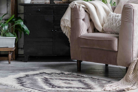 Flat weave area rug trend