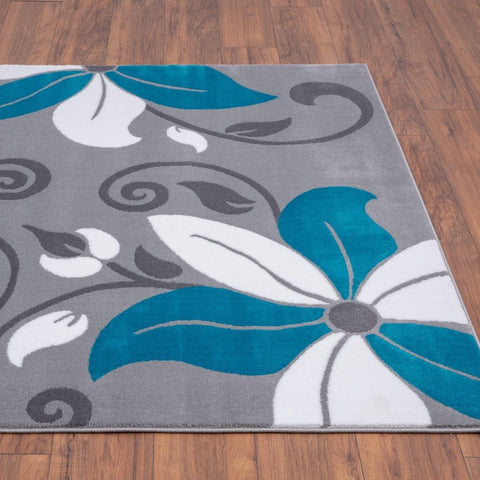 floral kitchen area rug