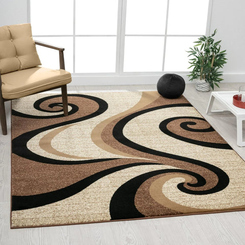 luxeweavers contemporary abstract area rug