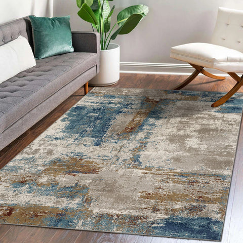 luxeweavers abstract modern rug