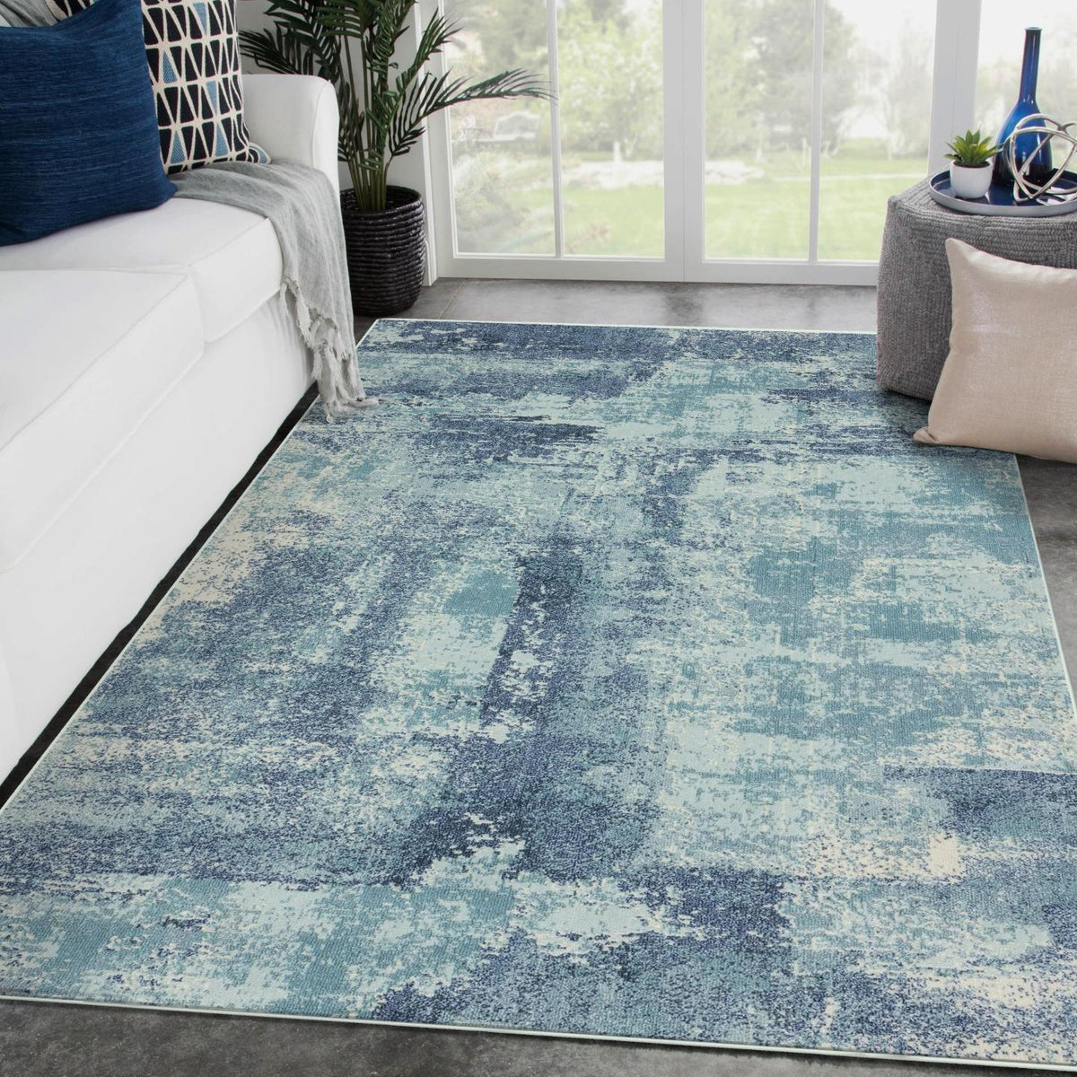 Modern Indoor Area Rug Luxe Weavers Abstract Area Rug