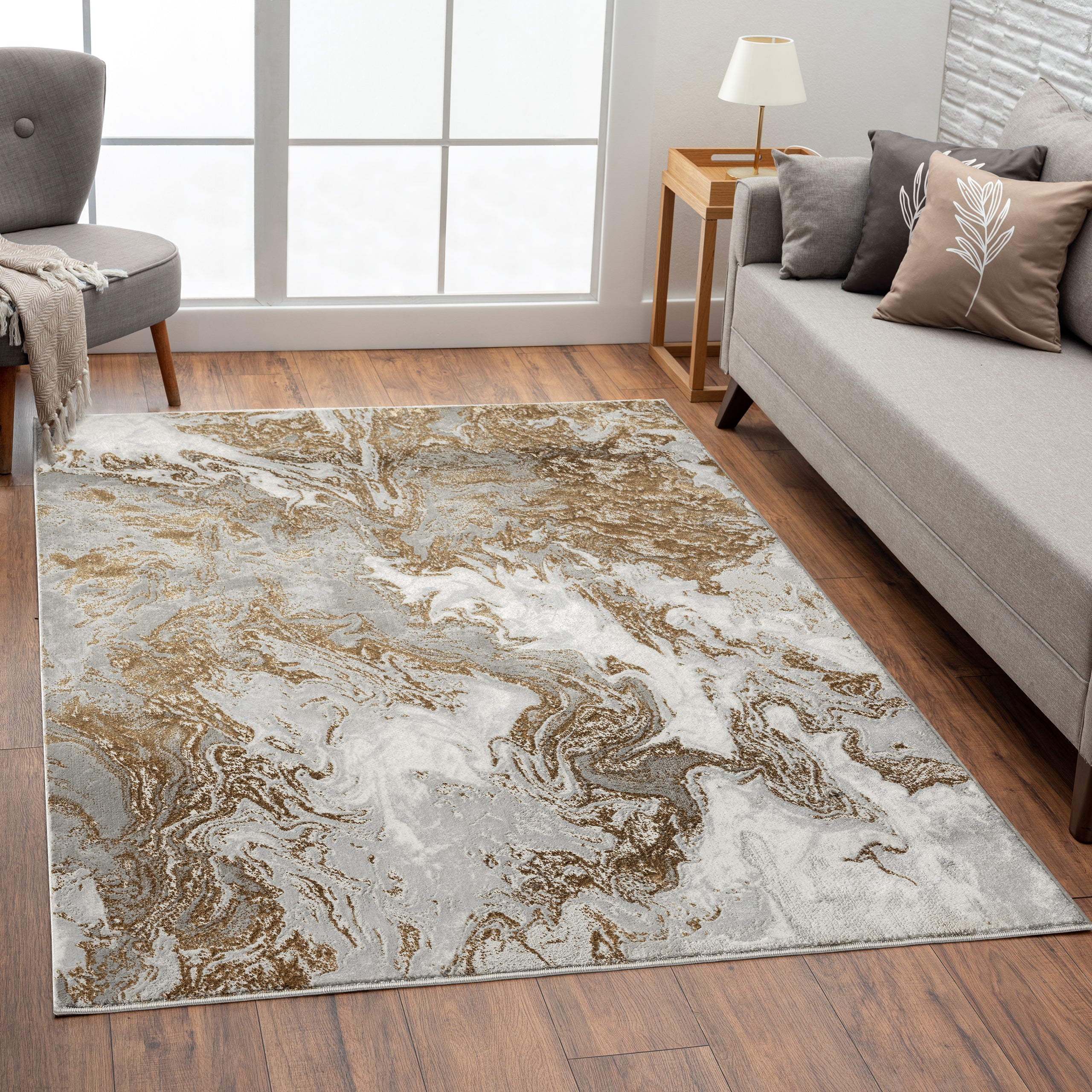 large marble rug