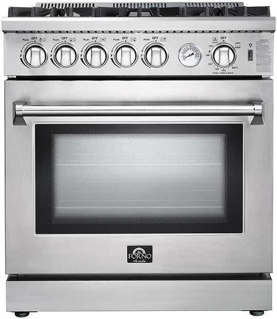  KOSTCH 30 inch Professional Freestanding Pro-Style Natural Gas  Range or Liquid Propane Gas Range with 5 Burners, 4.55 cu.ft. Oven  Capacity, in Stainless Steel - KOS-30RG03M (White) : Appliances