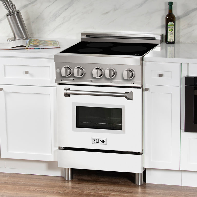 white range cooker induction