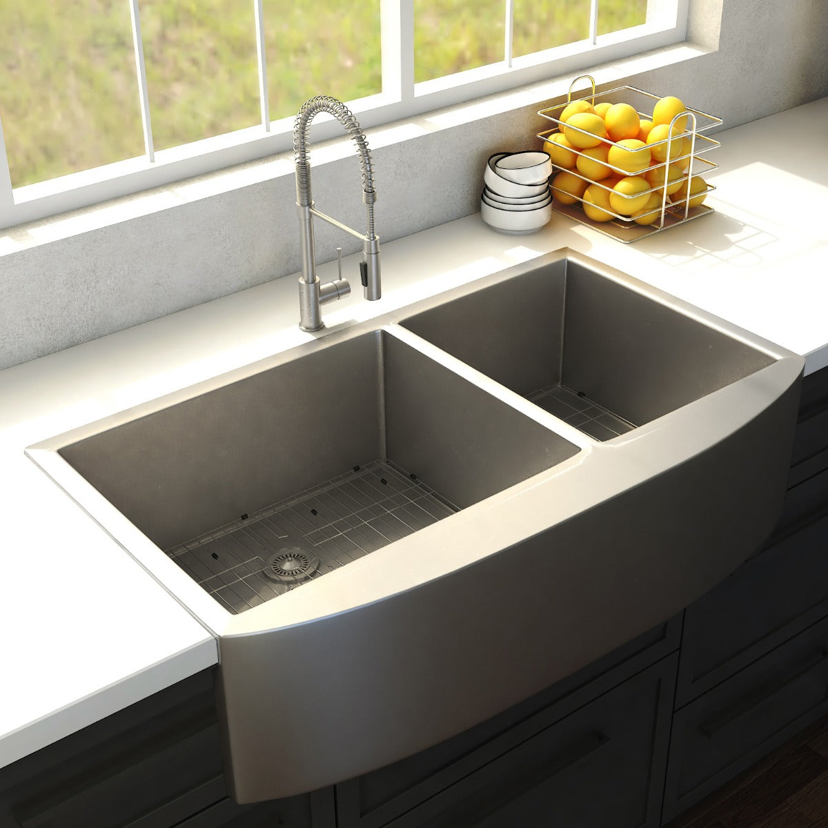 Zline Stainless Steel Sink Sa60d 36 Lifestyle Top 1024x1024@2x ?v=1600553173