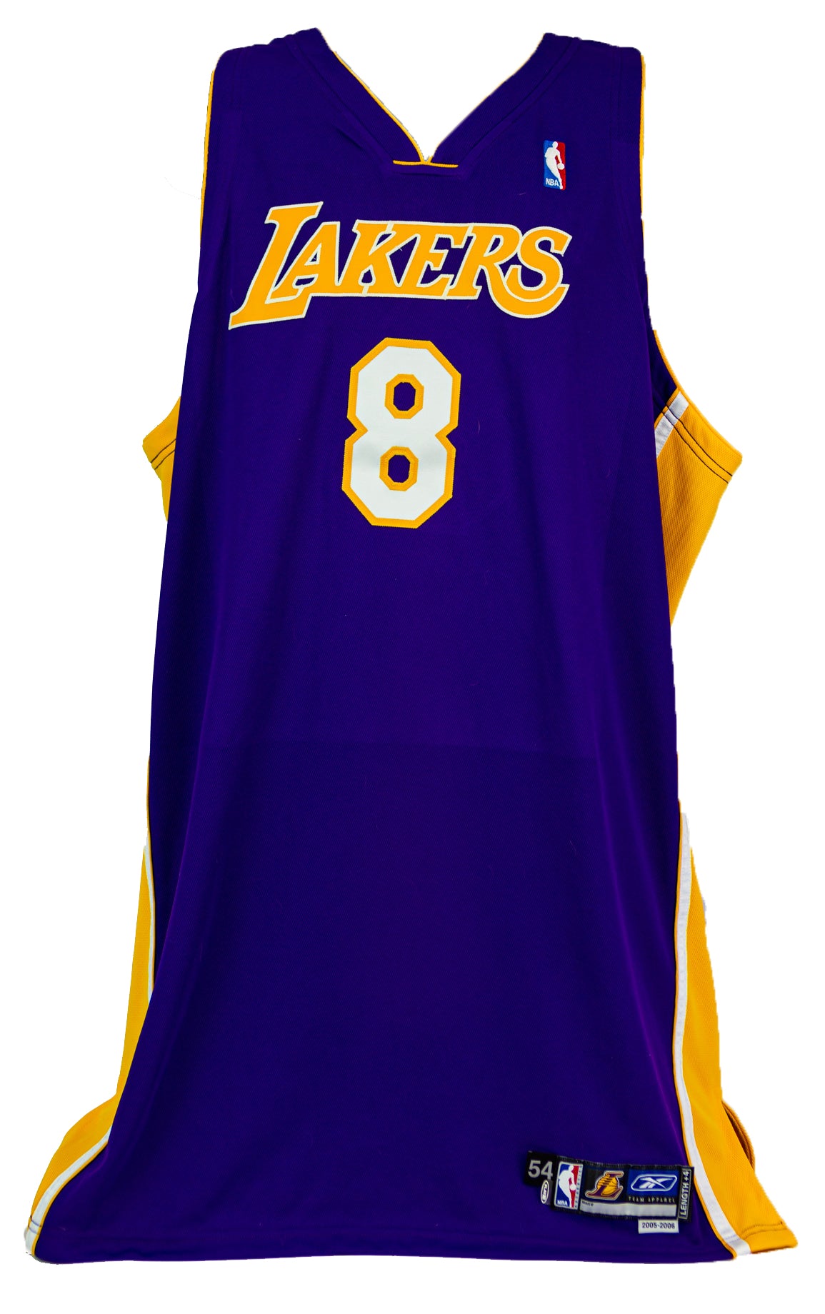 Kobe Bryant 2005-06 L.A. Lakers Game Worn Jersey 