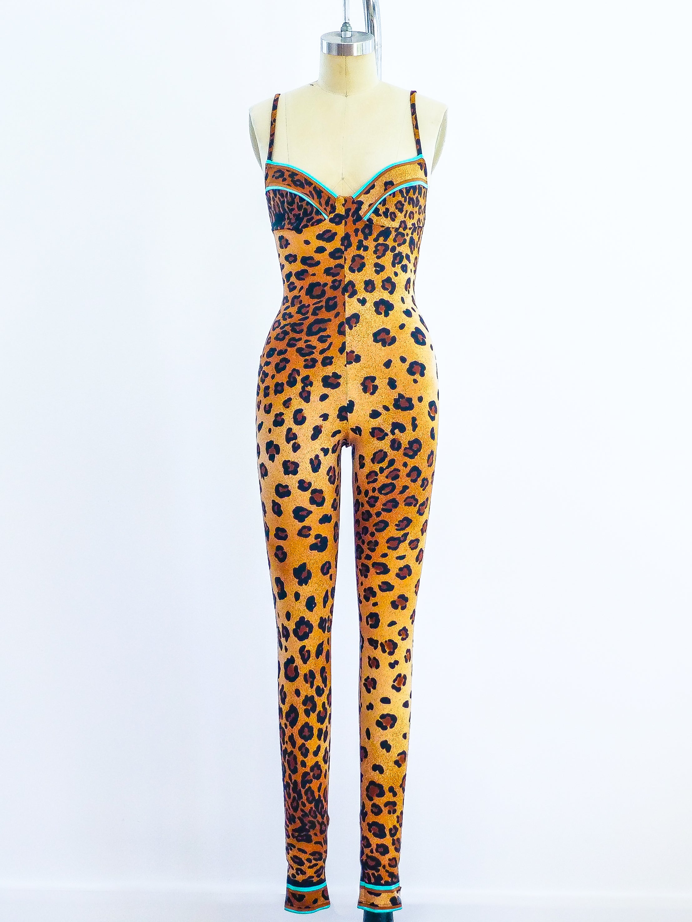 Leonard Paris Leopard Stretch Unitard – ARCADE