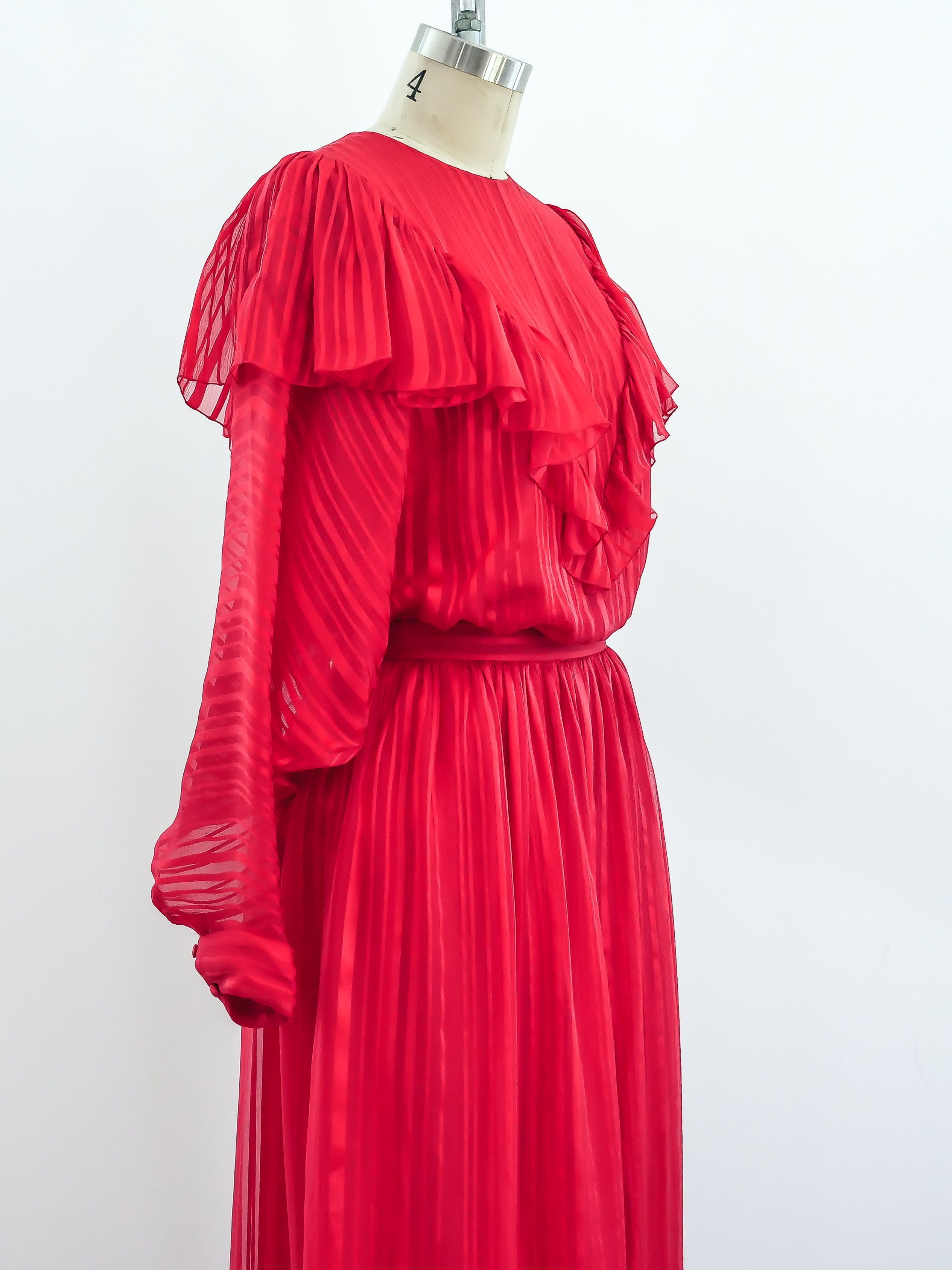 Christian Dior Red Silk Two Piece Set – ARCADE