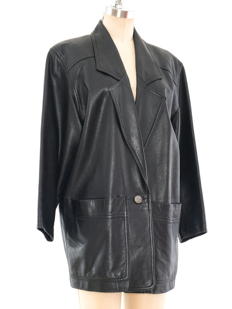 Loewe Blazer Style Leather Jacket