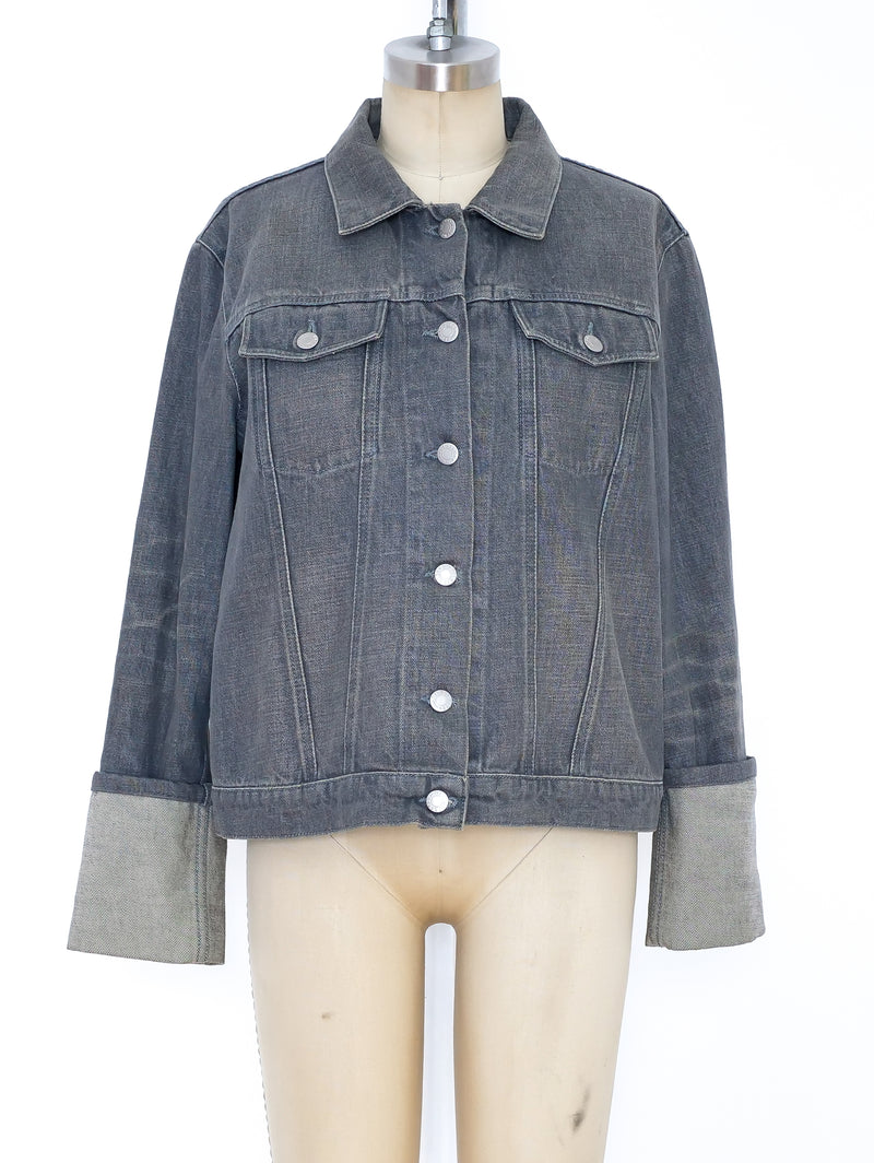 Helmut Lang Grey Denim Jacket