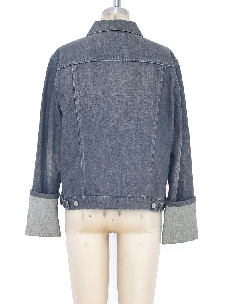 Helmut Lang Grey Denim Jacket