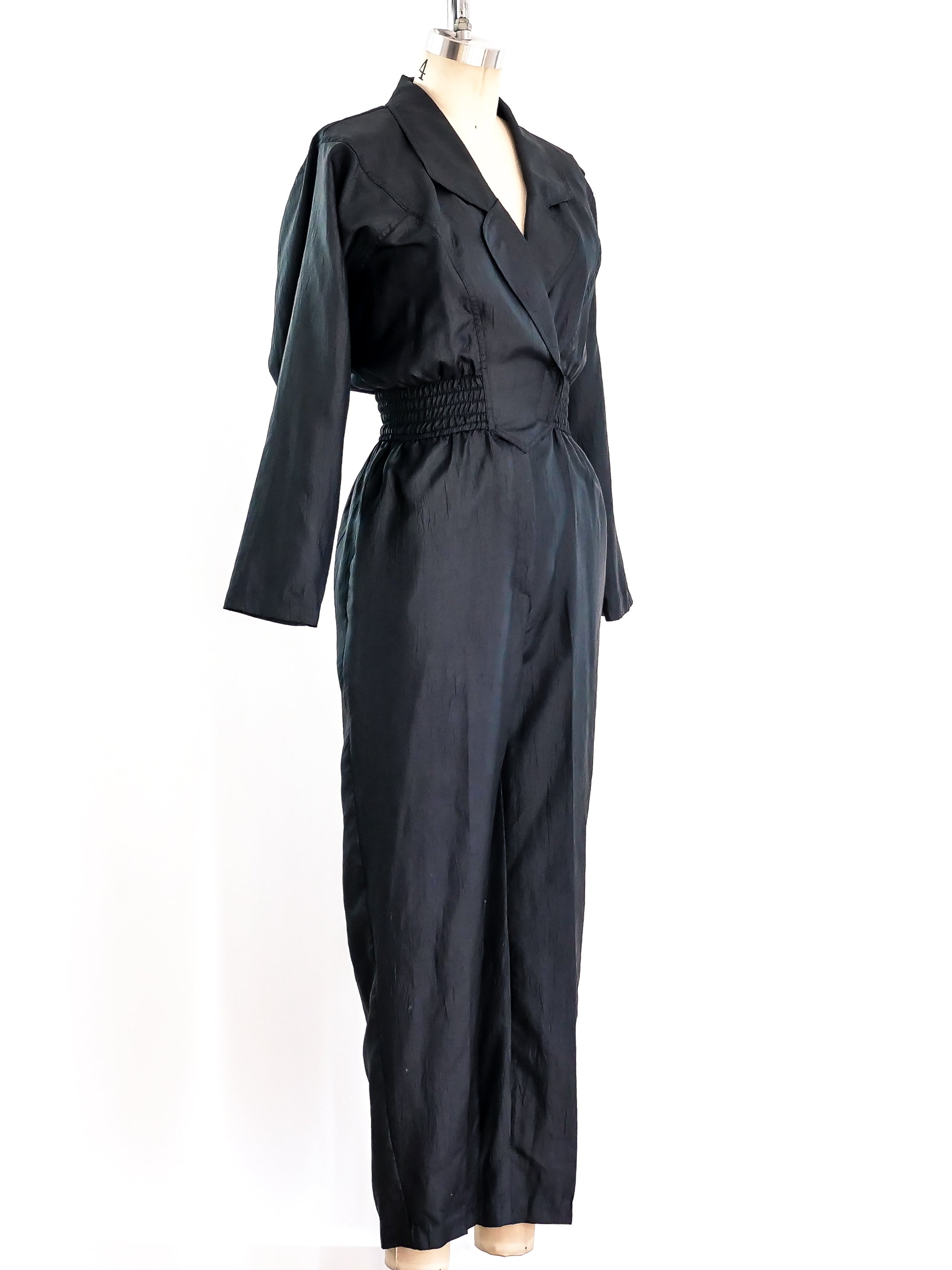 Black Parachute Jumpsuit