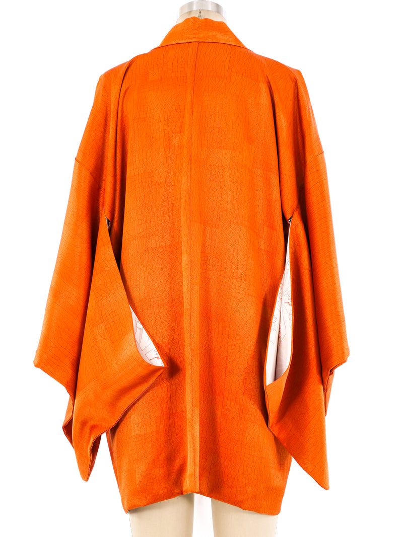 Burnt Orange Haori Kimono