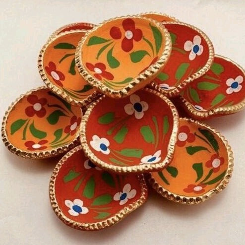 hand made diyas