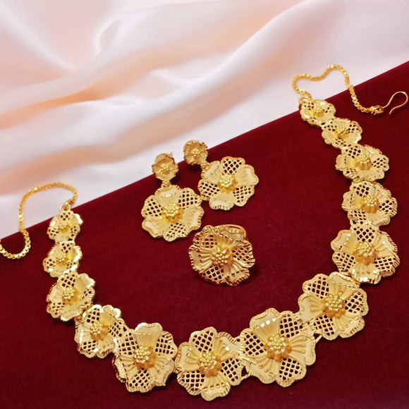 wedding gold necklace design