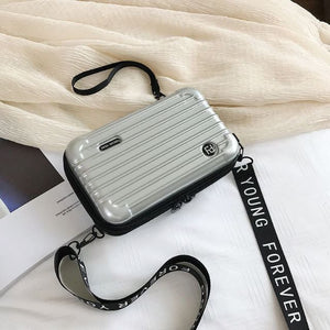 Silver EVA Fiber Cosmetic Sling bag For Women / Phone Sling Bag-JC001S