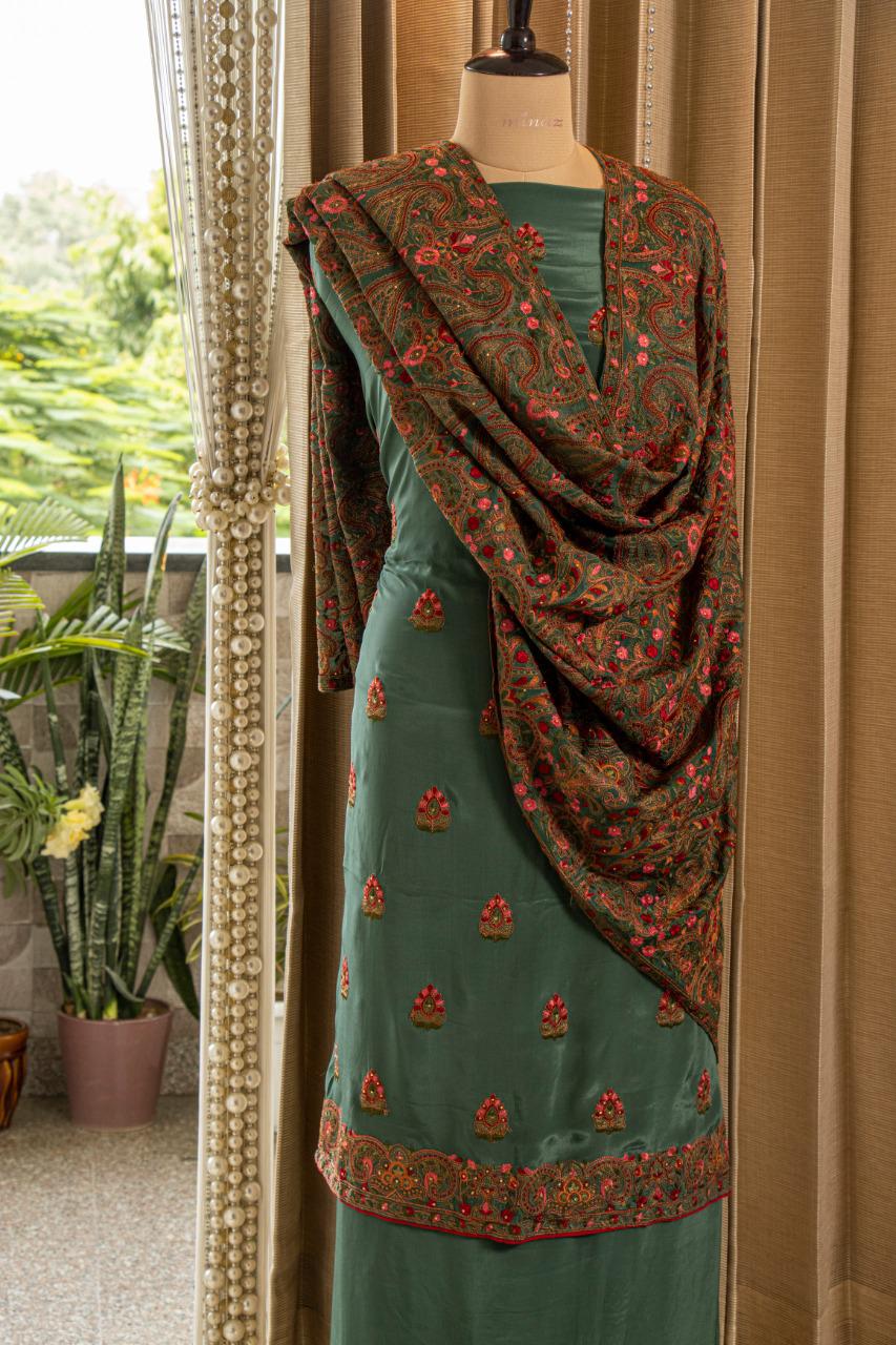 crepe silk salwar materials