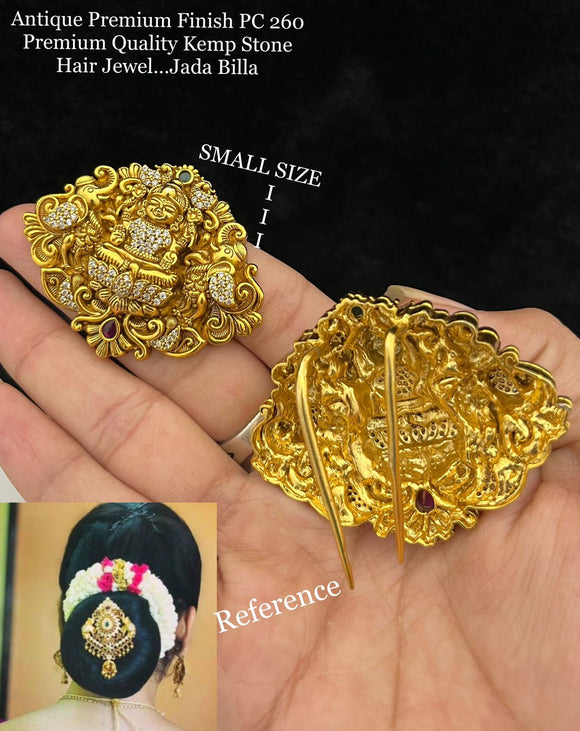 Tanjore Flat Hair Clips