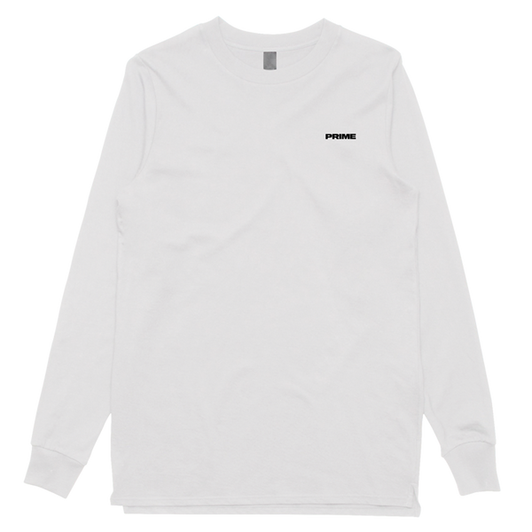 PRIME FLAG WHITE LONGSLEEVE | Tom Tripp | Official Merchandise Store UK