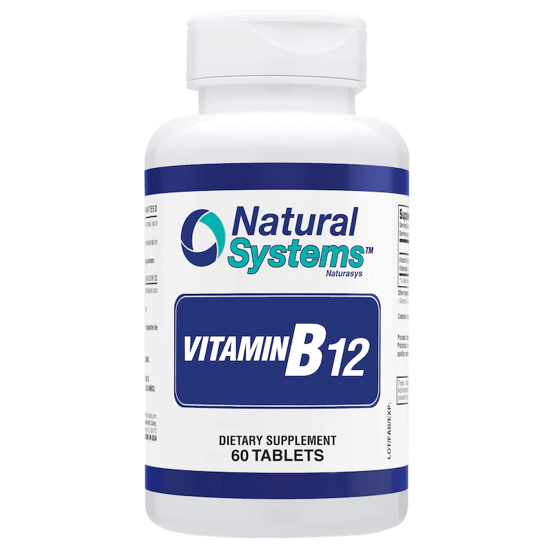 Vitamin B12 60 Tablets- Natural Systems