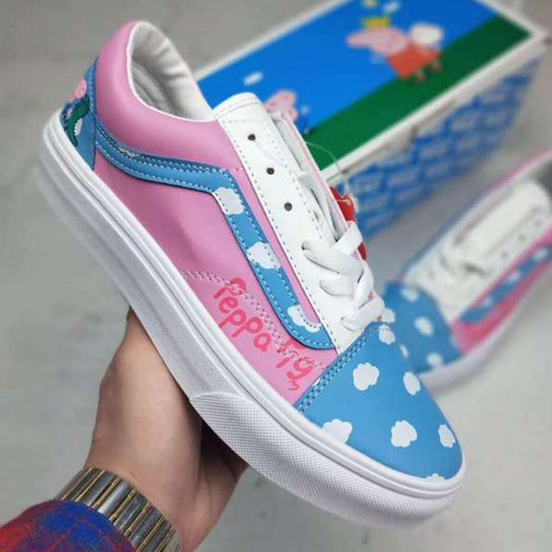 Vans Old Skool Peppa Pig Cartoon – Hypevans