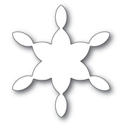 Poppystamps - Dies - Stained Glass Snowflake Background