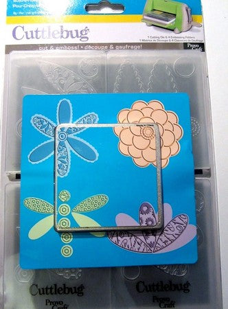 Cuttlebug Embossing Folder Oriental Weave Set