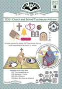Karen Burniston - Dies - Church & School Tiny House Add-Ons (pre-order)