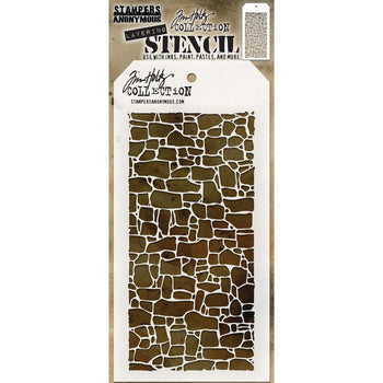 Tim Holtz - Stencil - Stone