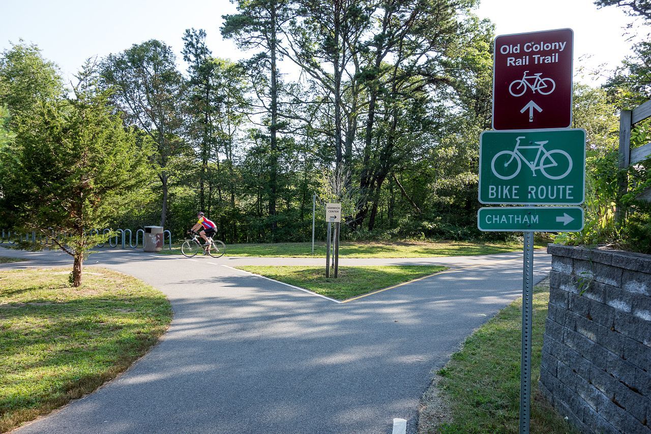 Cape Cod Bike Paths - OlD Colony Rail Trail