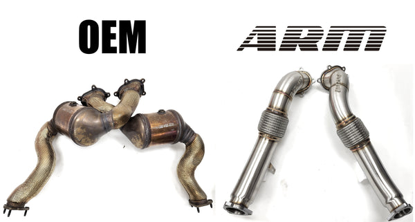 Audi 4.0T Downpipes