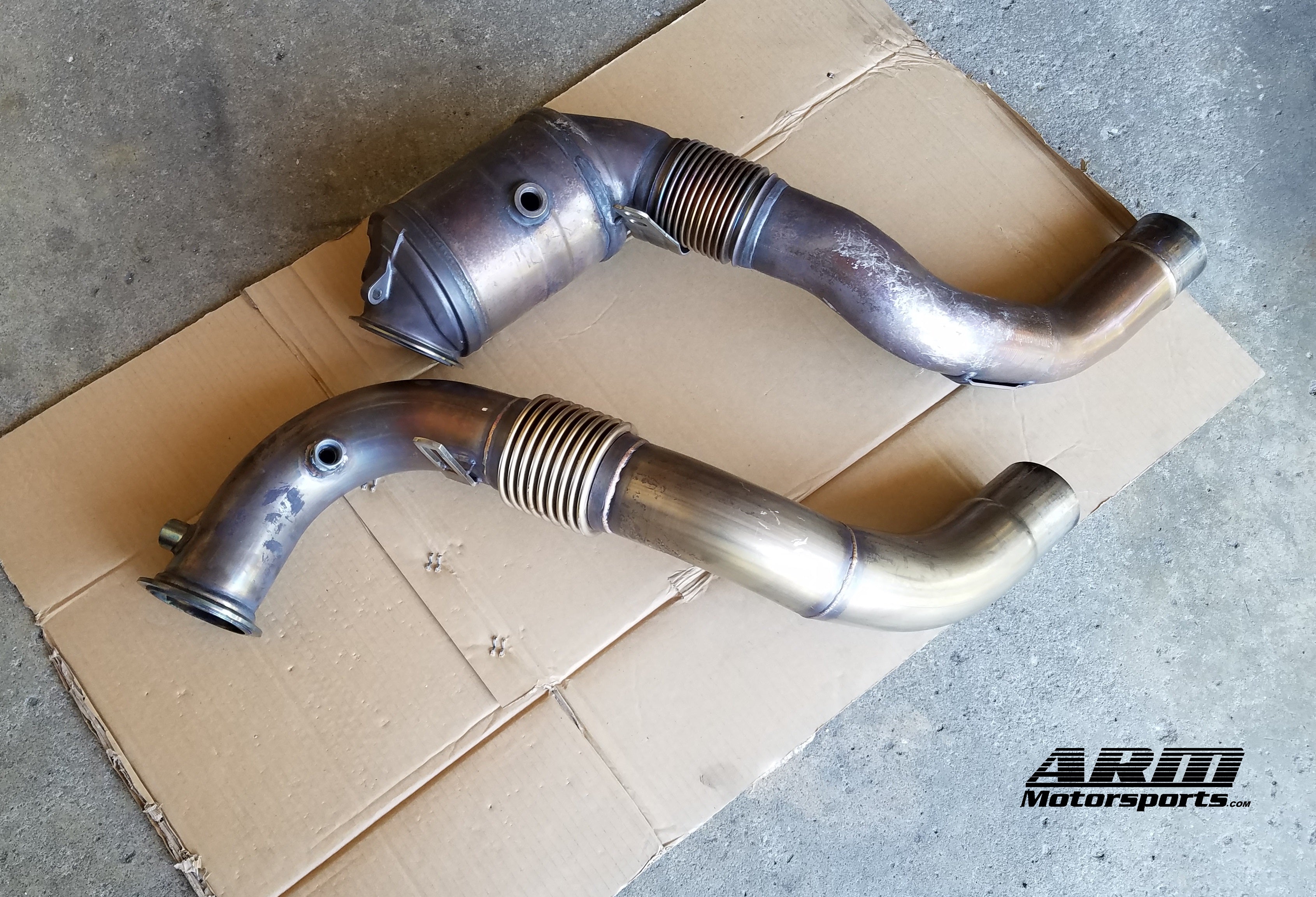 N63 Downpipes F10 550i Exhaust