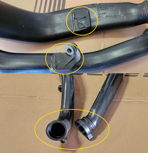 S55 CHARGE PIPE FAILURE