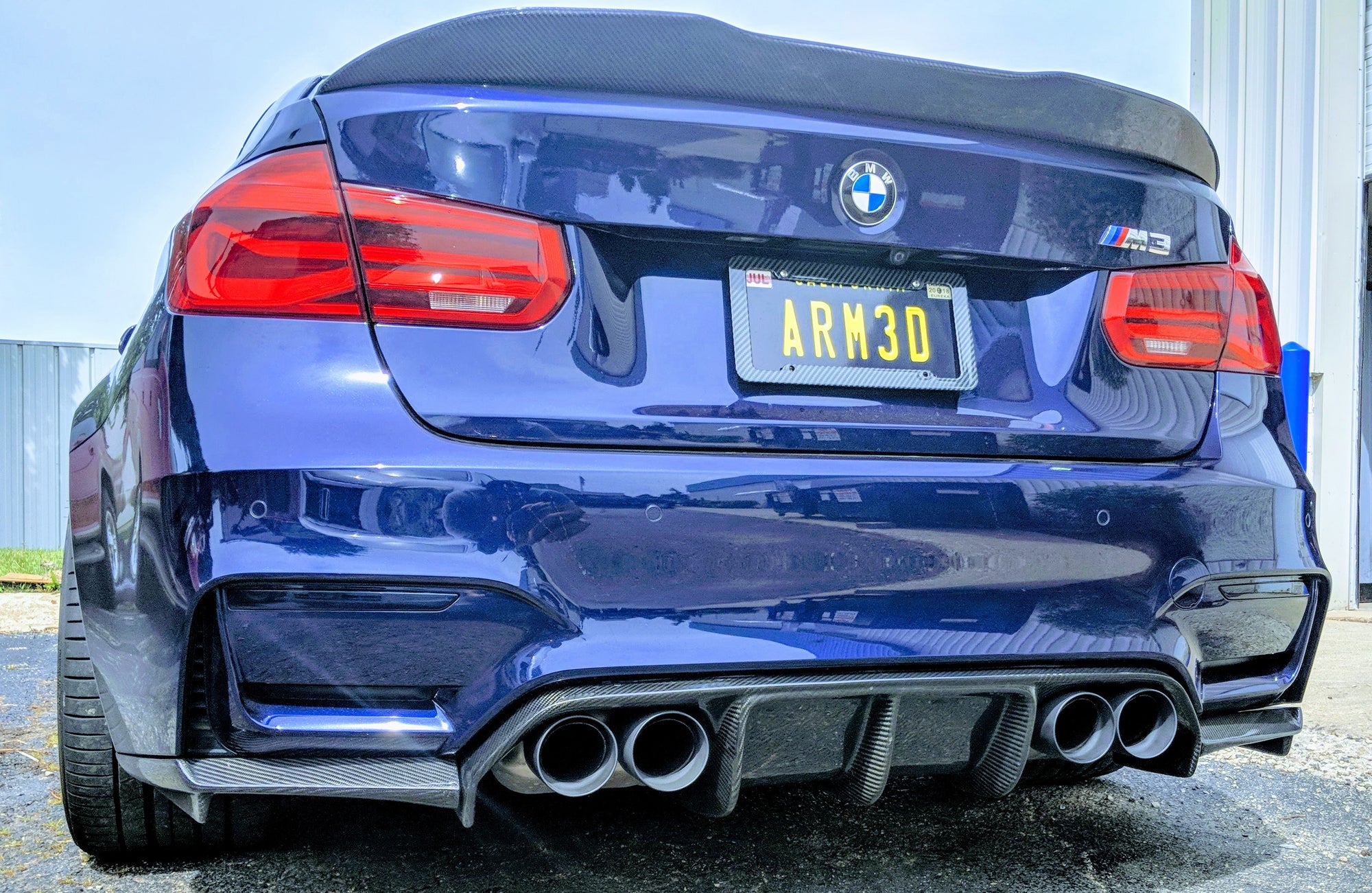F87 M2 Competition Exhaust  Tips  ARM  Motorsports 