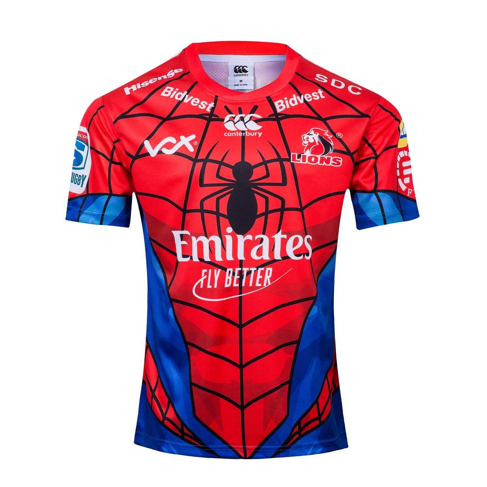 spiderman rugby jersey