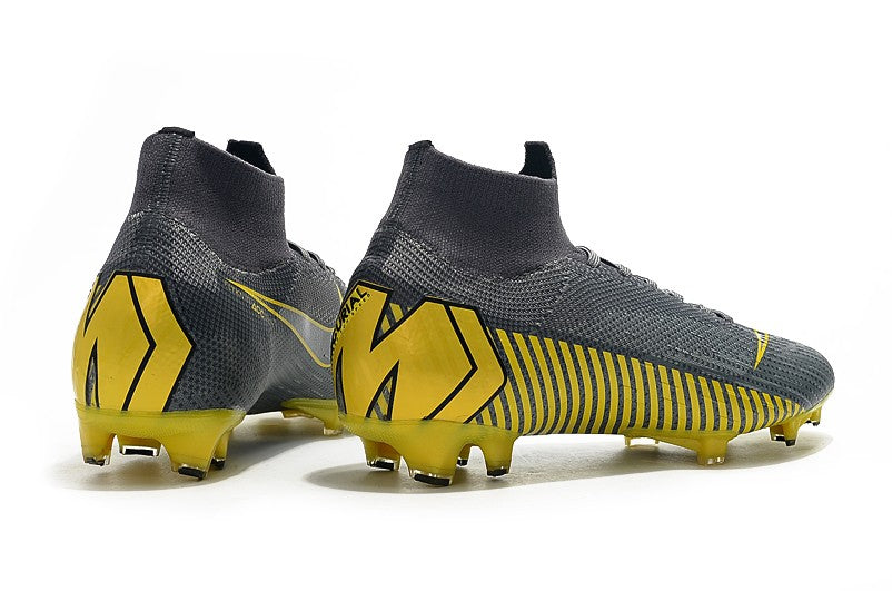 nike mercurial superfly grey yellow