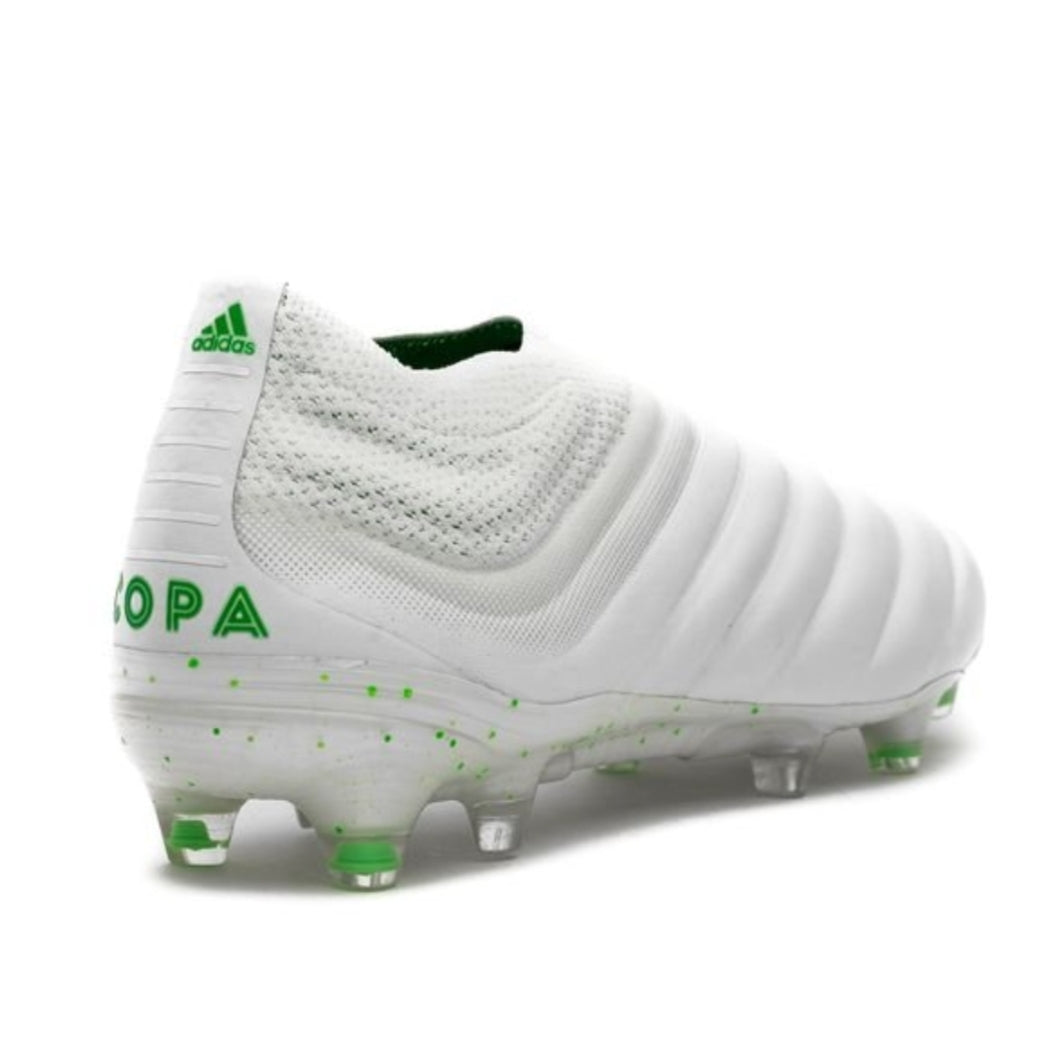 Adidas Copa 19 Fg Ag White Solar Lime Cleats4pros