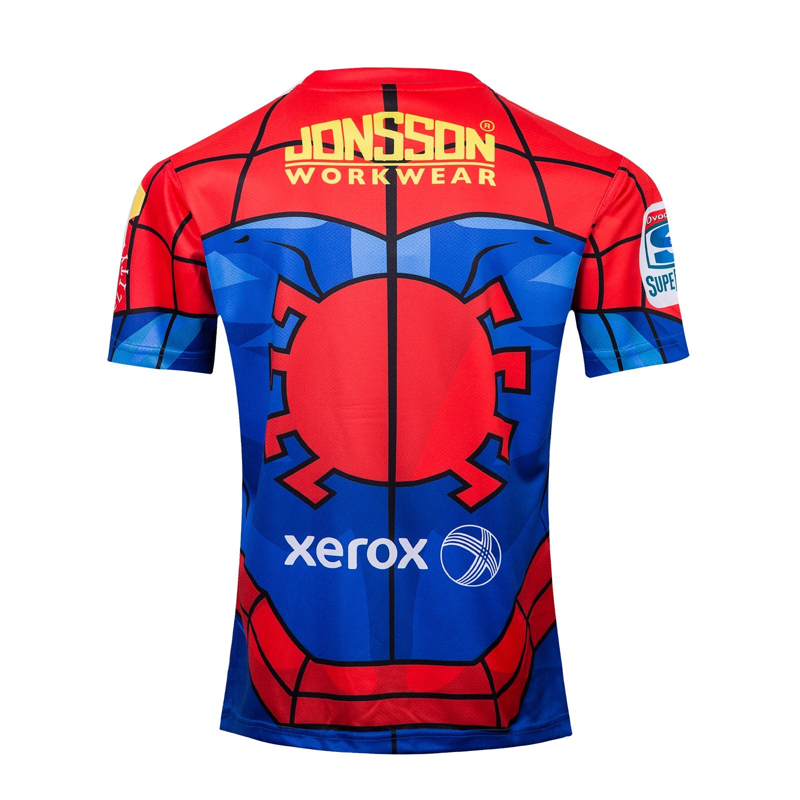 spiderman rugby jersey