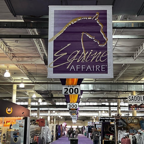 online horse tack store goes to Equine Affaire, clearance tack
