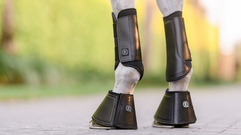 bell boots for horse hoof care