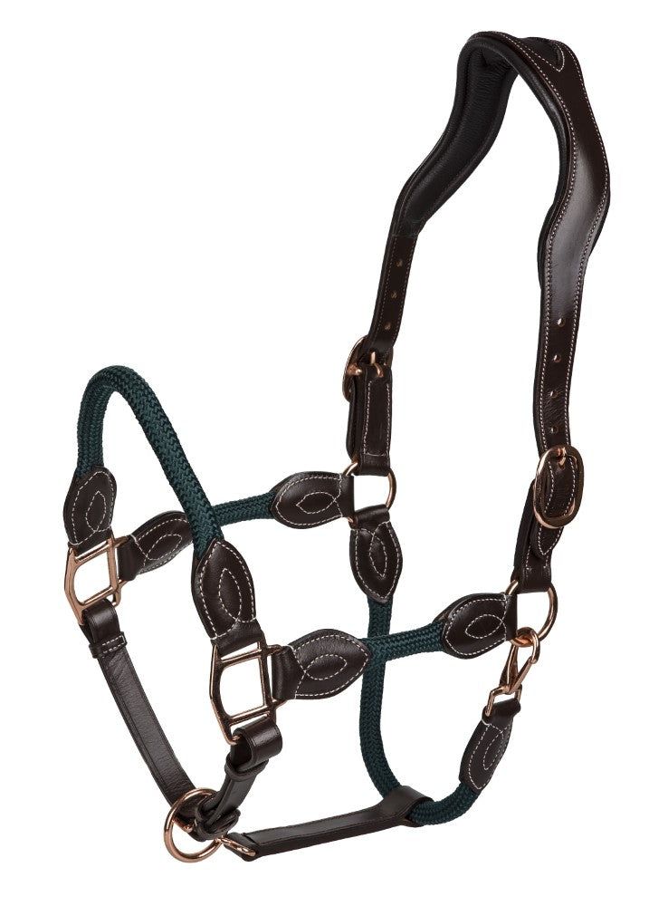 Ultimate Lined Leather Halter – Buckaroo Leather Products