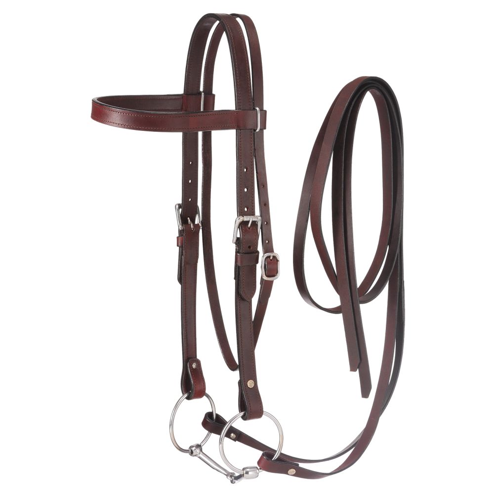 King Series Browband Bridle w/ Hackamore | Breeches.com