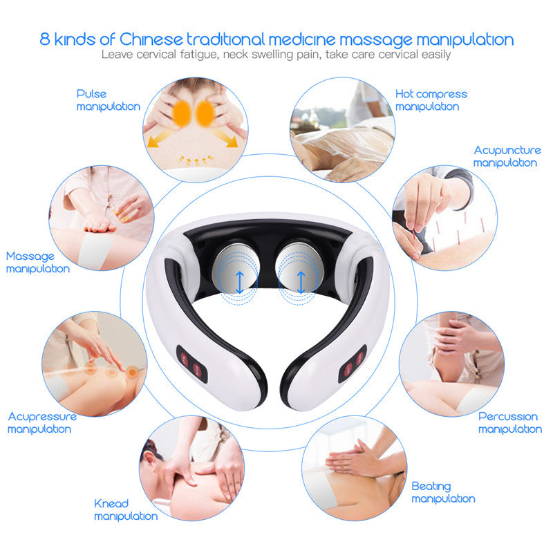 Neck Massager Electric Neck Massage Pain Relief Tool – Emar Tech