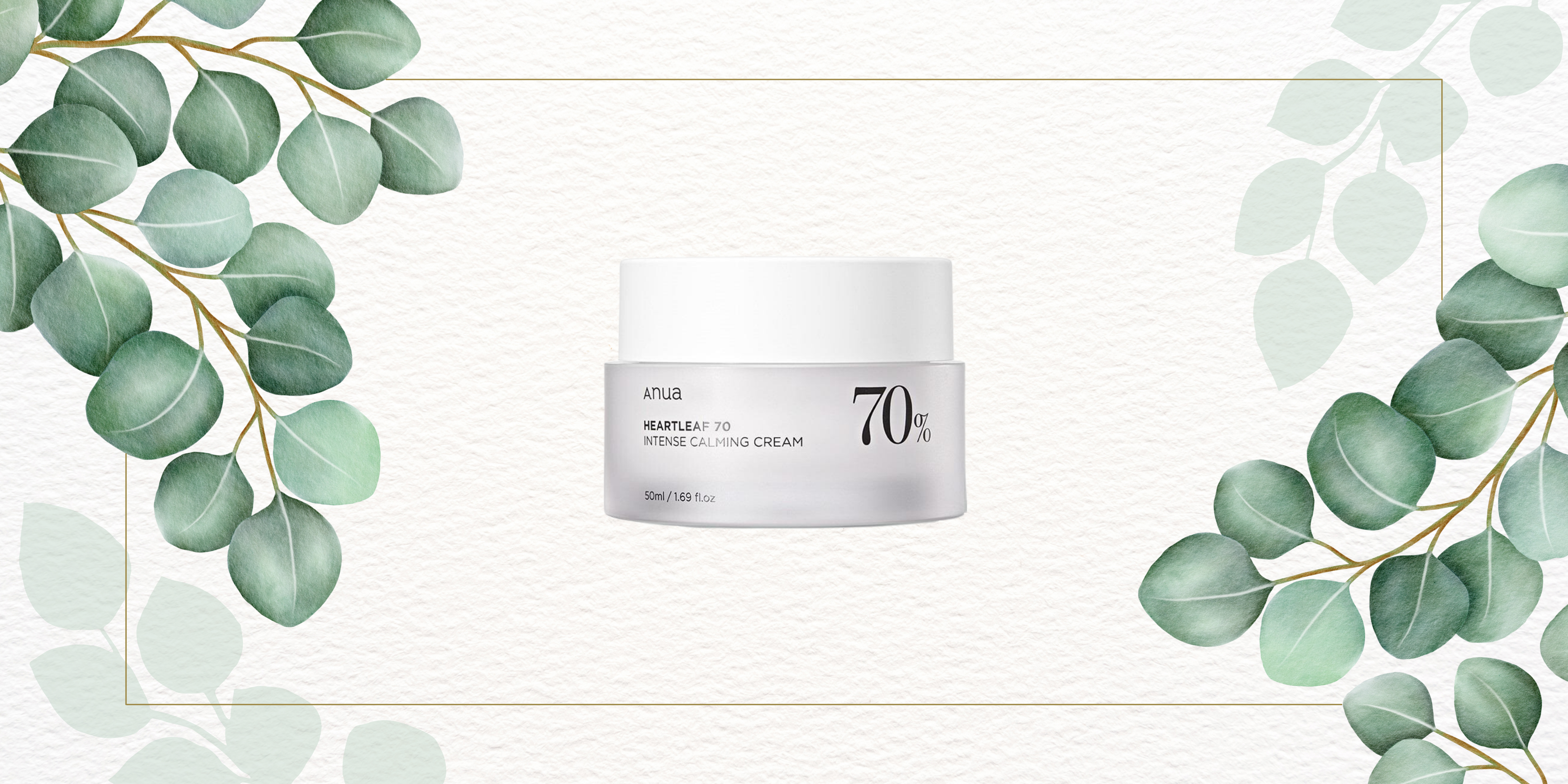 Anua Heartleaf 70% Intense Calming Cream - Unique Bunny